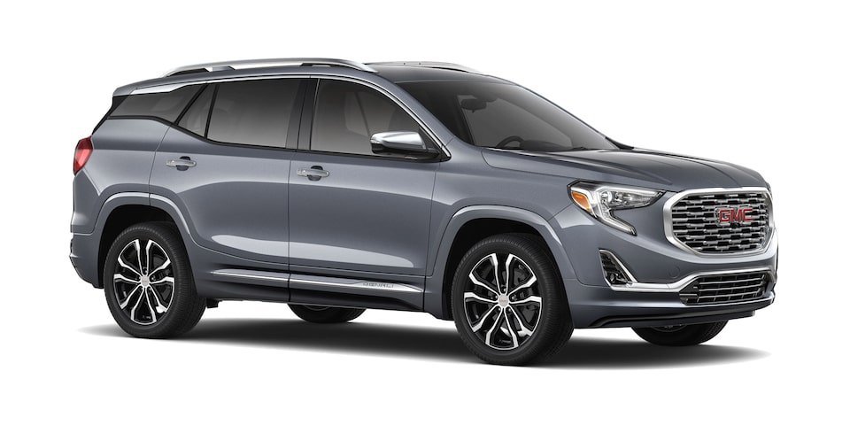 GMC Terrain 2019 camioneta familiar color acero metálico