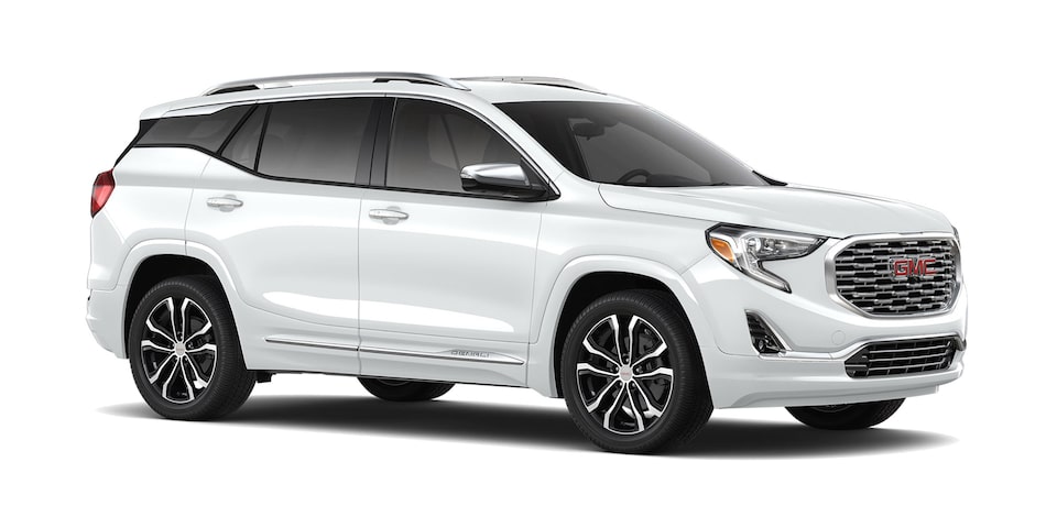 GMC Terrain 2019 camioneta familiar color blanco
