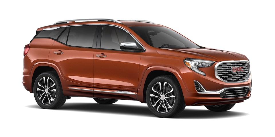GMC Terrain 2019 camioneta familiar color cobre
