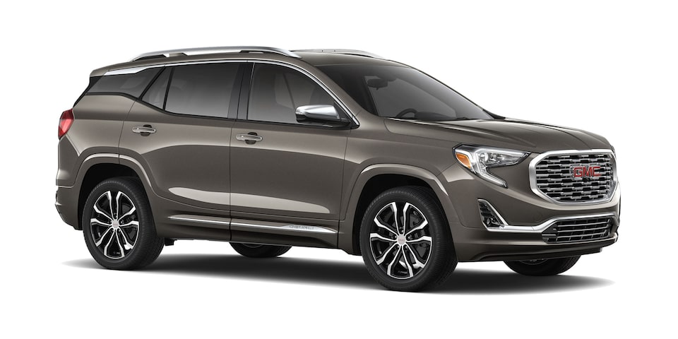 GMC Terrain 2019 camioneta familiar color Sahara metálico
