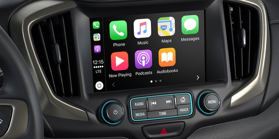 GMC Terrain 2019 camioneta familiar que incluye Phone Projection con Apple CarPlay y Android Auto