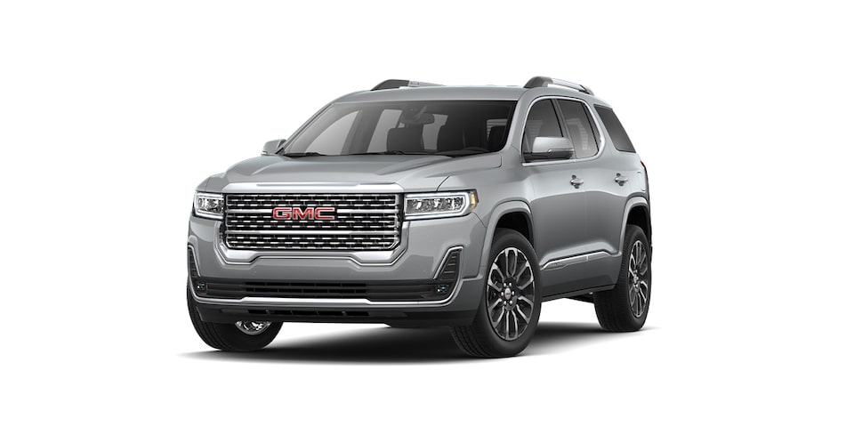 GMC Acadia 2023 en color Sharkskin Metallic