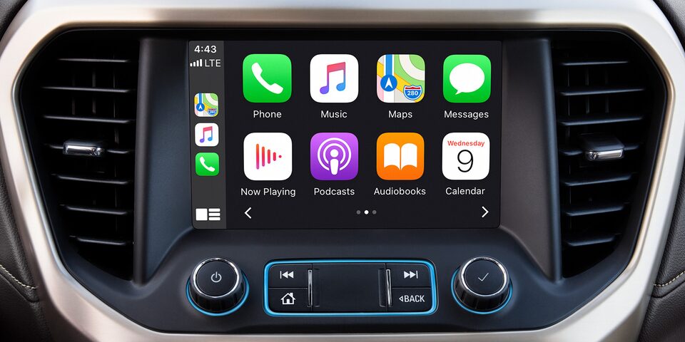 Wireless Phone Projection con Apple Carplay o Android Auto para conectar tu smartphone a tu SUV de lujo, GMC Acadia 2023
