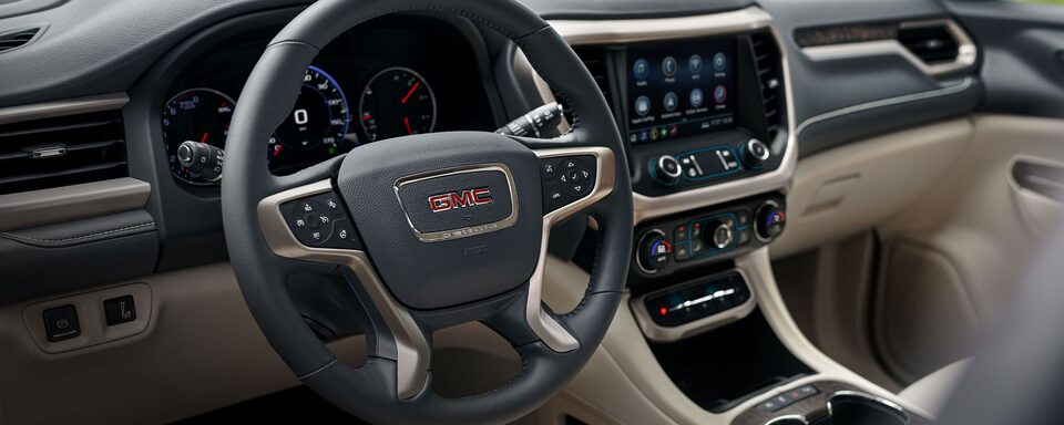 Tecnología y conectividad de punta en tu SUV de lujo, GMC Acadia 2023