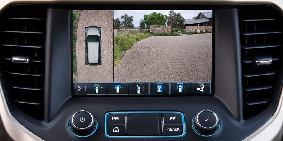 Cámara 360 grados en tu SUV GMC Acadia 2023
