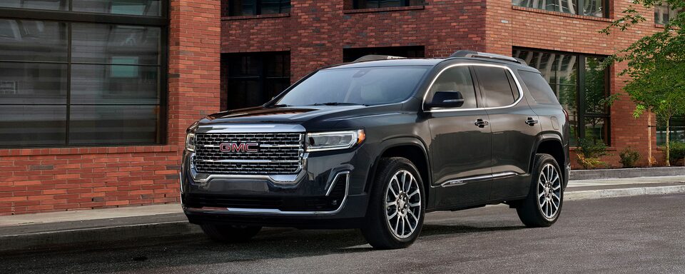 Especificaciones de tu SUV de lujo, GMC Acadia 2023