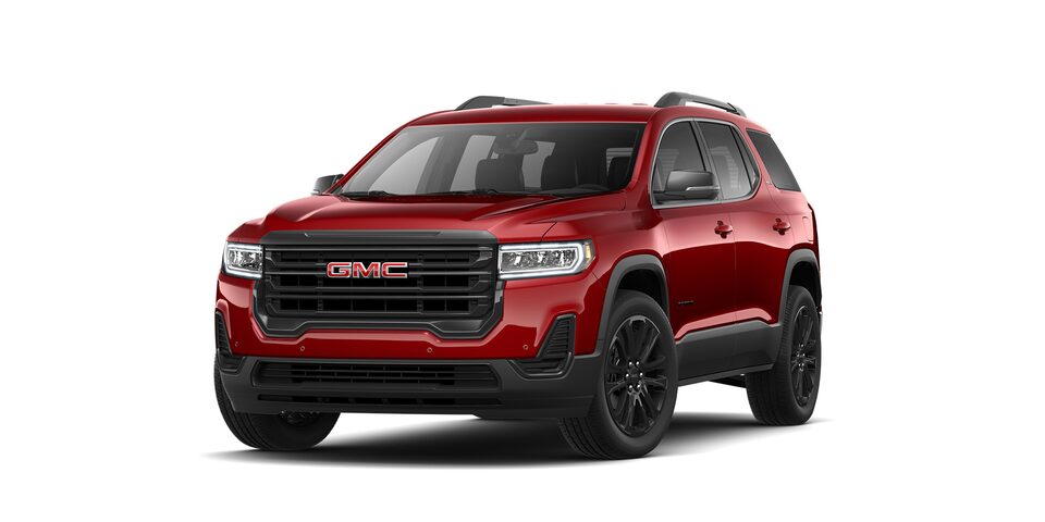 Especificaciones de SUV de lujo GMC Acadia Black Edition