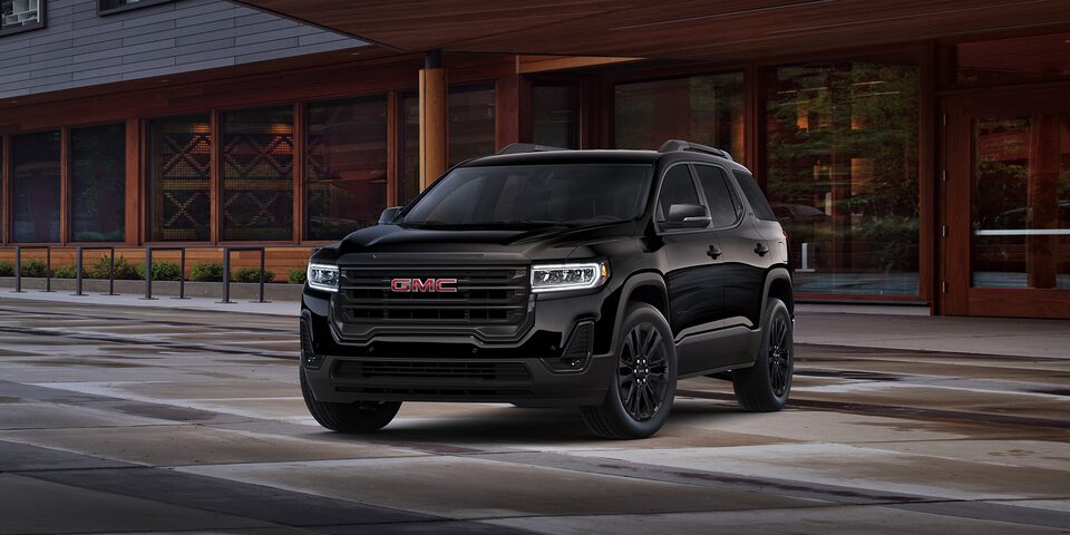 Versiones de GMC Acadia 2023 Black Edition, AT4 y Denali Mx