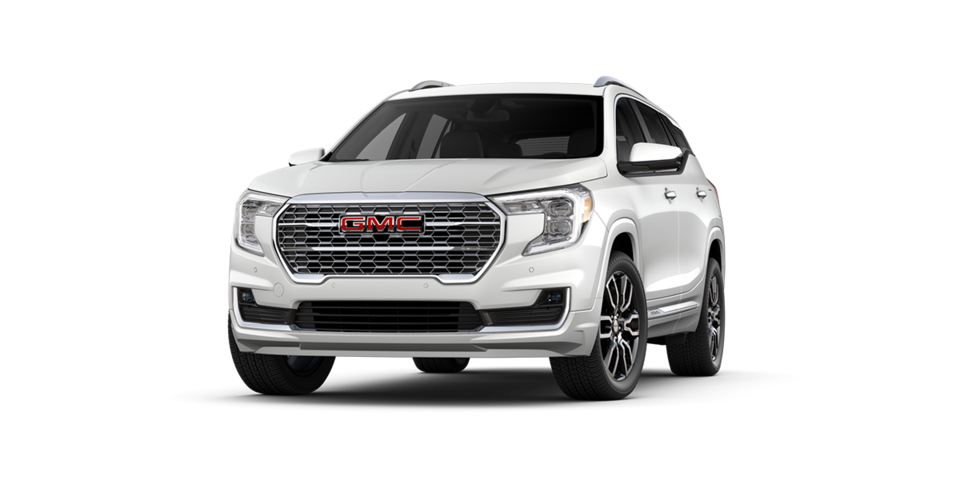 GMC Terrain 2023, camioneta SUV color Abalone White Tricoat