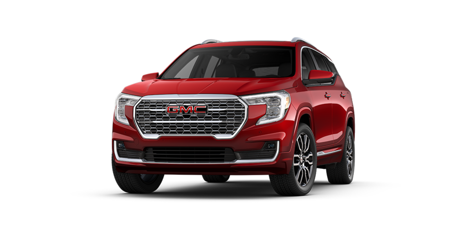 GMC Terrain 2023, camioneta SUV color Radiant Red Metallic