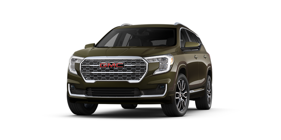 GMC Terrain 2023, camioneta SUV color Retrograde Metallic