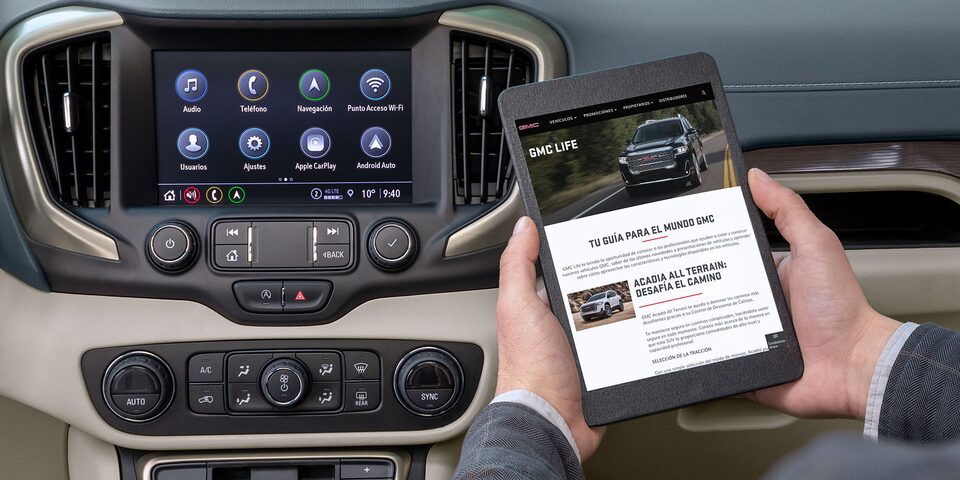 OnStar 4G LTE con conectividad de Wi-Fi en tu camioneta SUV GMC Terrain 2023