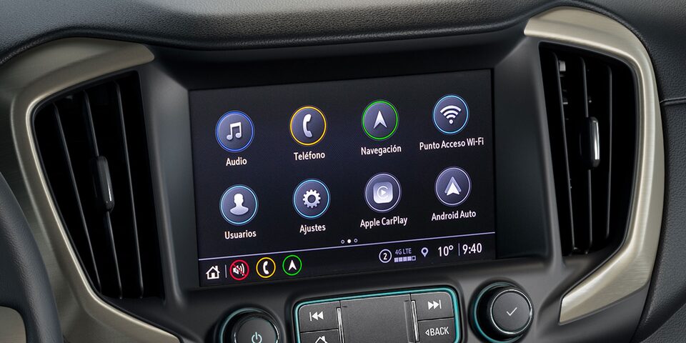 Sistema de infoentretenimiento en tu camioneta SUV, GMC Terrain 2023