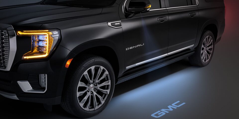 Proyector de logo GMC para Yukon 2023, camioneta lujosa