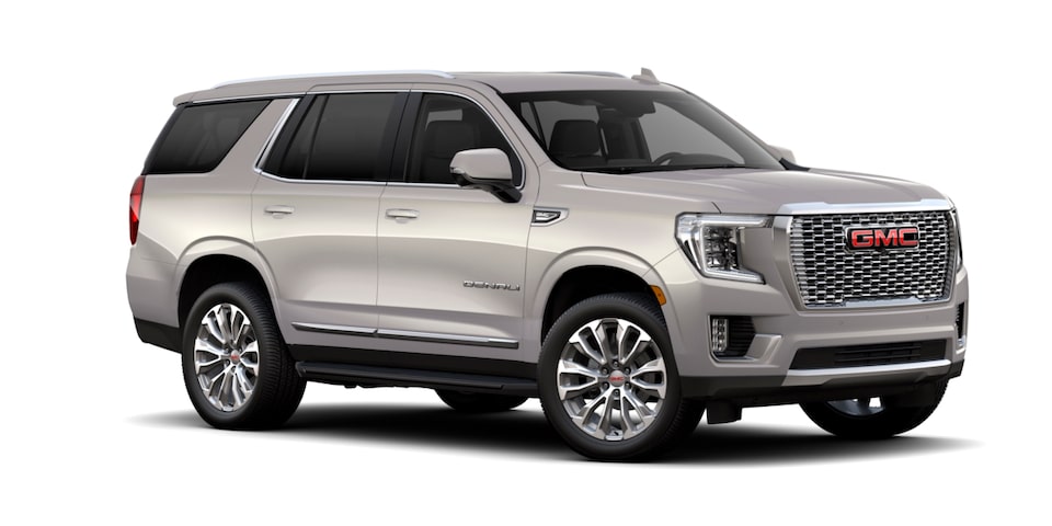 GMC Yukon 2023, camioneta lujosa en color Empire Beige