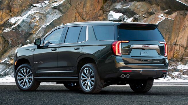 Lujoso diseño exterior de GMC Yukon 2023