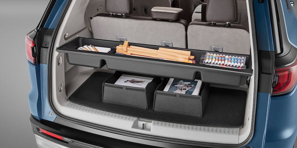 Bandeja organizadora con divisores para tu SUV de 3 filas, GMC Acadia 2024