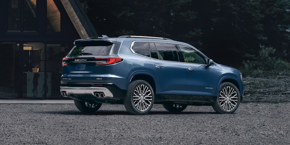 4WD con selector en tu GMC Acadia 2025, SUV de 7 pasajeros