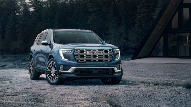 Diseño exterior renovado de tu nueva GMC Acadia 2024, SUV de 3 filas de asientos