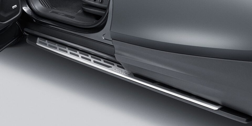Elegantes estribos moldeados color negro para tu camioneta SUV, GMC Terrain 2024