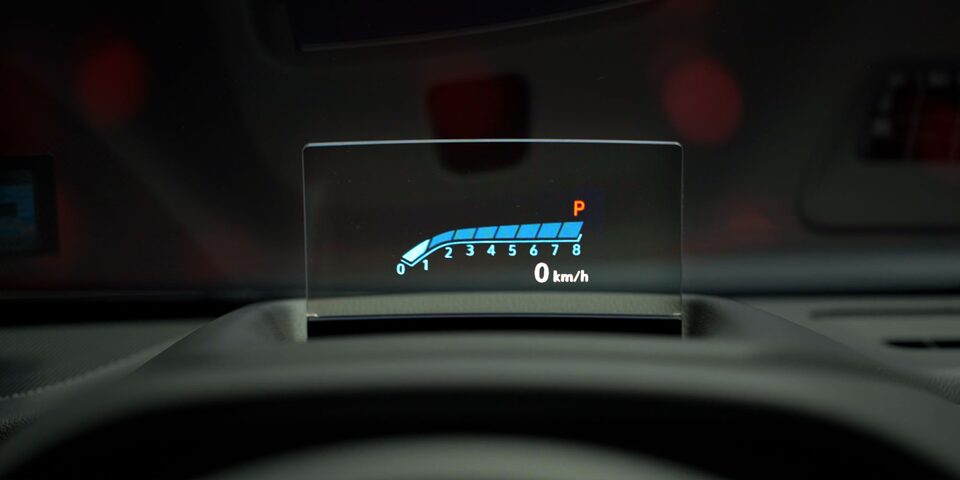 Head-Up Display de 6 pulgadas en tu camioneta SUV premium GMC Terrain 2024