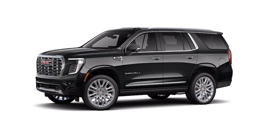 Nueva GMC Yukon 2025 versión Denali, SUV grande premium color Black Raven