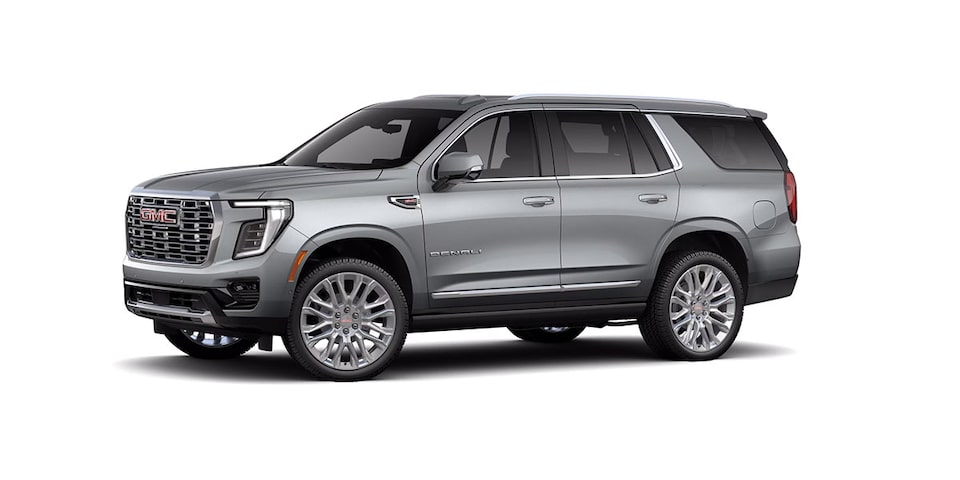 Nueva GMC Yukon 2025 versión Denali, SUV grande premium color Shakskin Metallic