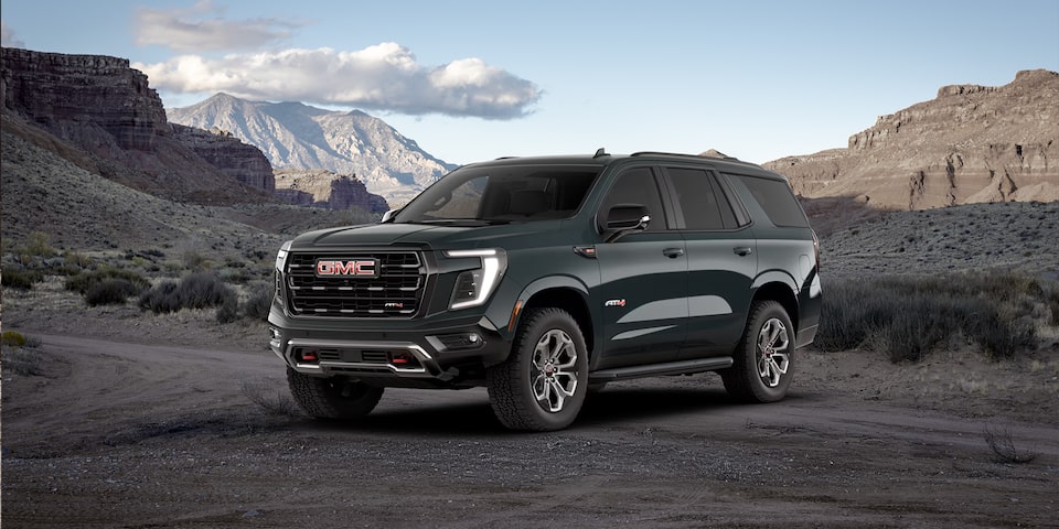 La nueva GMC Yukon 2025, SUV grande premium, cuenta con un poderoso motor de 6.2L con 420 HP para el mejor manejo off road