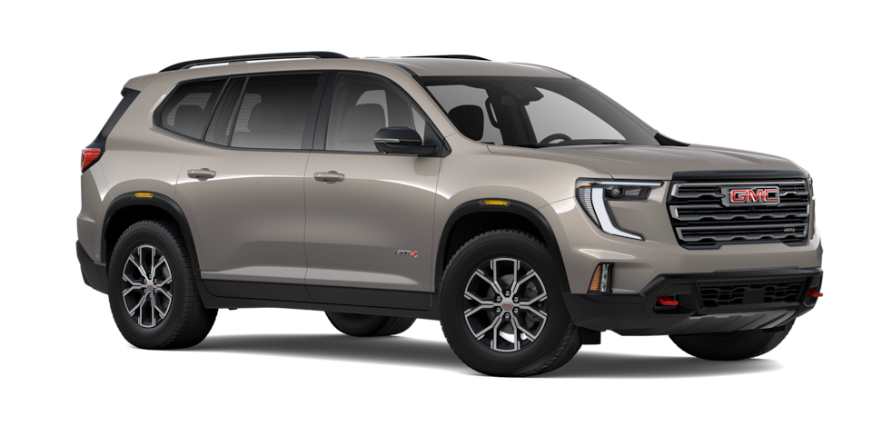 GMC Acadia 2026 en color polar bae-ge metallic
