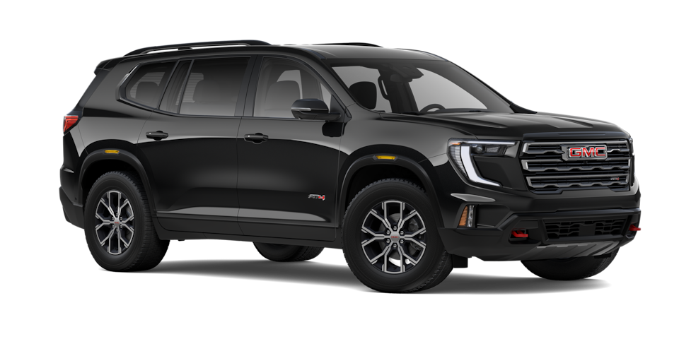 GMC Acadia 2026 en color black meet kettle metallic