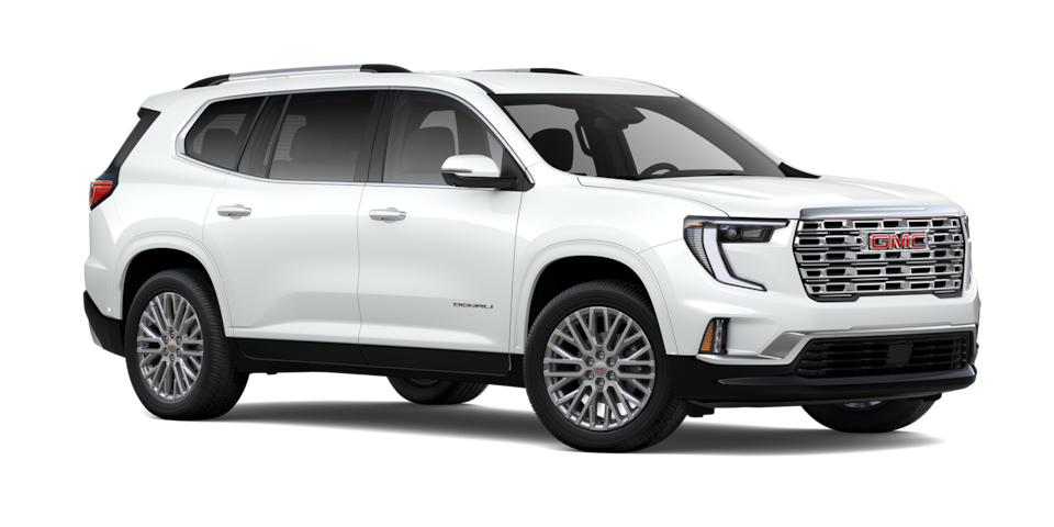 GMC Acadia 2026 en color summit white
