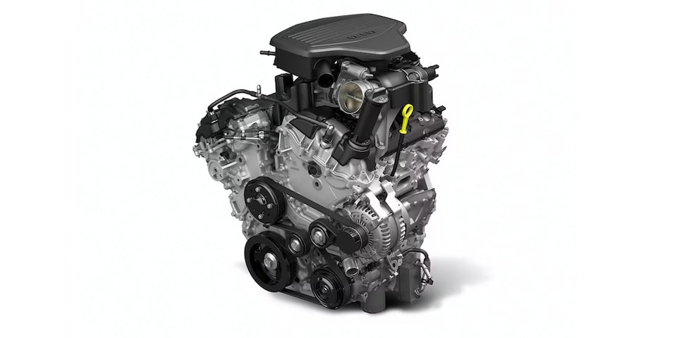 GMC Acadia 2026 con motor a gasolina de 4 cilindros 2.5L turbo con 328 HP