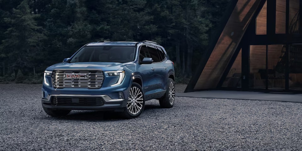 Imponente poder y desempeño de GMC Acadia 2026, camioneta de 3 filas de asientos