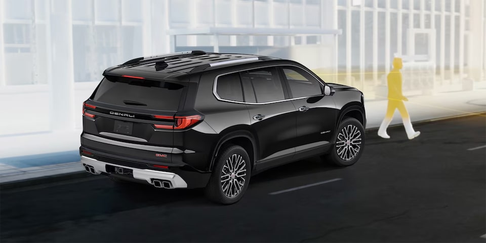 Sensor de detección de peatones en GMC Acadia 2026