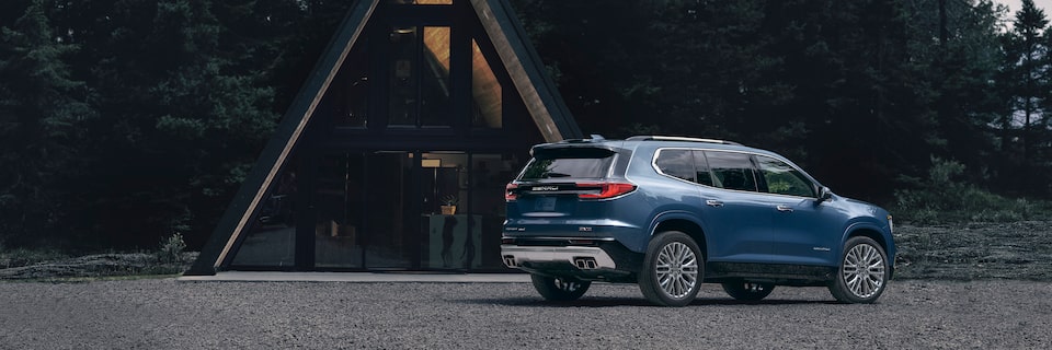 Seguridad de GMC Acadia 2026, SUV de 7 pasajeros