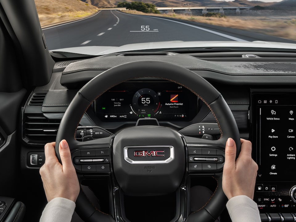 Head-up Display configurable en GMC Acadia 2026