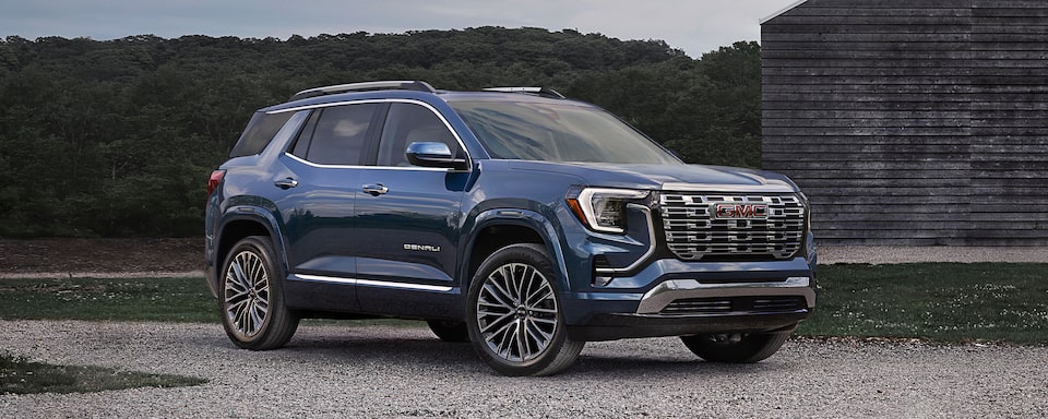 Nueva GMC Terrain 2026, camioneta SUV premium con pantalla HD de 15 pulgadas, Google integrado y renovado diseño exterior. 