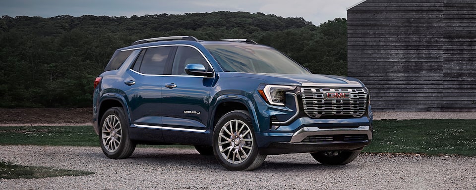 Nueva GMC Terrain 2026, camioneta SUV premium con pantalla HD de 15 pulgadas, Google integrado y renovado diseño exterior. 