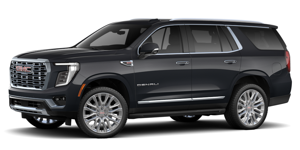 GMC Yukon 2026 en color dark gray rush metallic