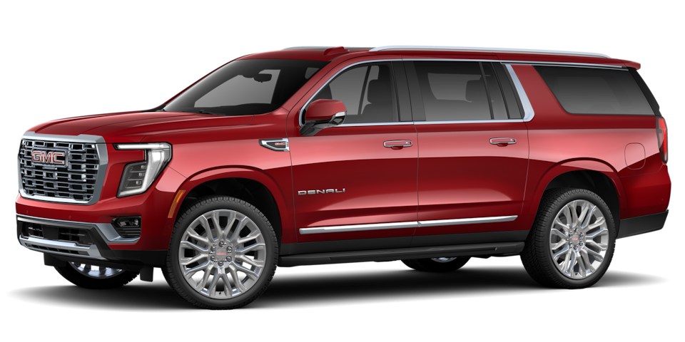 GMC Yukon XL 2026 color radiant red metallic