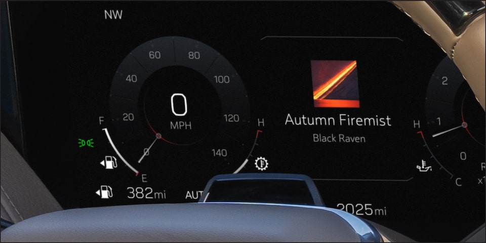 Clúster de12 pulgadas digital en GMC Yukon 2026