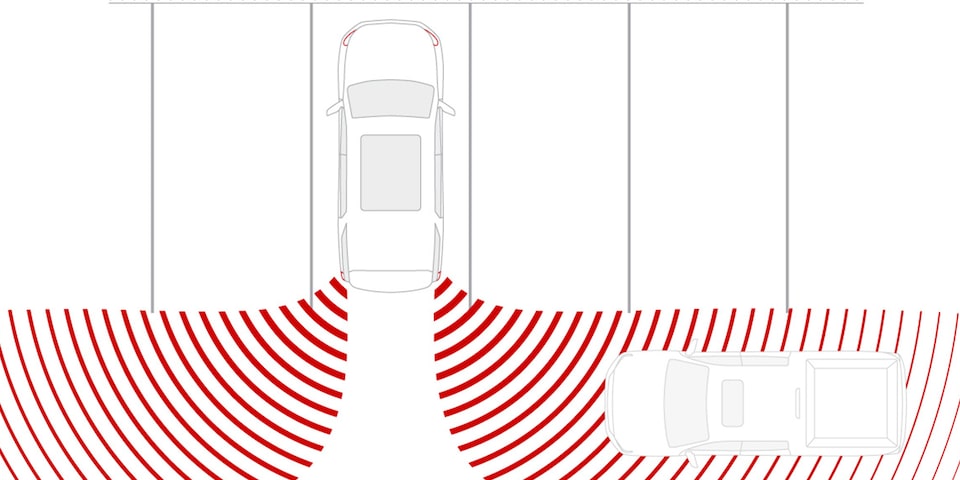 Asistente de tráfico cruzado en GMC Yukon 2026