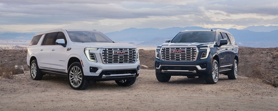 GMC Yukon 2026, SUV grande premium con motor 6.2L V8 de 420 HP, pantalla táctil de 16.8 pulgadas y más.