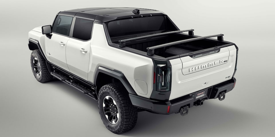 Cubierta plegable para techo transversal de la nueva GMC Hummer EV versión pickup