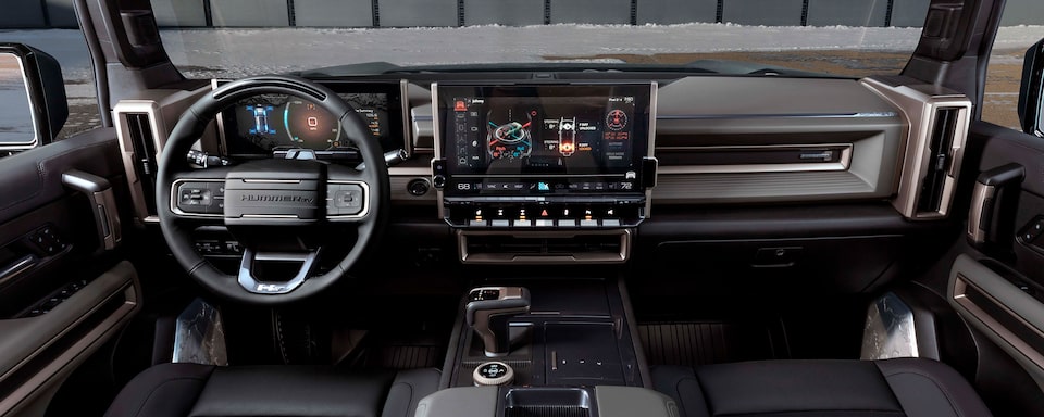 La nueva GMC Hummer EV versión pickup fusiona comodidad y tecnología en su interior