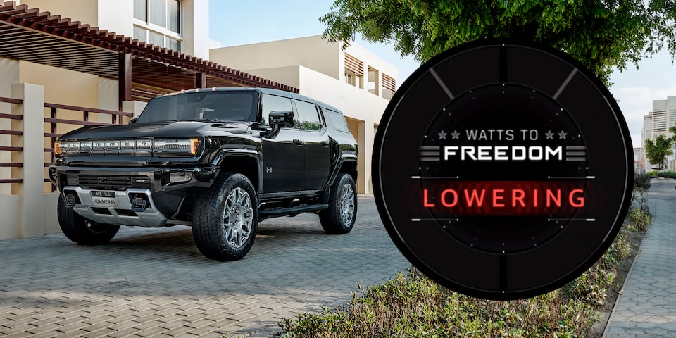 Libera todo el poder de la aceleración con Watts to Freedom de la nueva GMC Hummer EV pickup