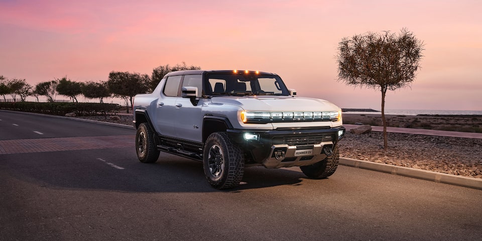 Nueva GMC Hummer EV pickup con modo de manejo normal