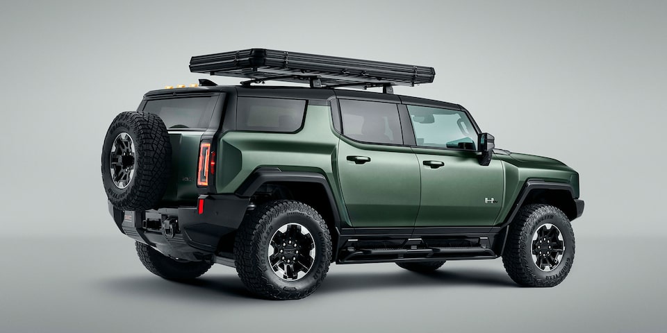 Nueva GMC Hummer EV, SUV eléctrica con barras de techo transversales