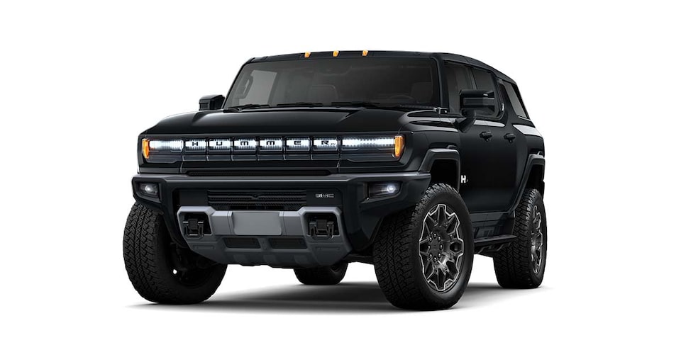 Nueva GMC Hummer EV, SUV eléctrica en color Void Black