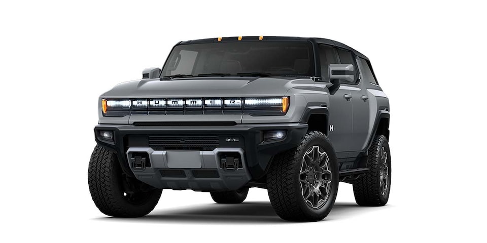 Nueva GMC Hummer EV, SUV eléctrica en color Meteorite Metallic